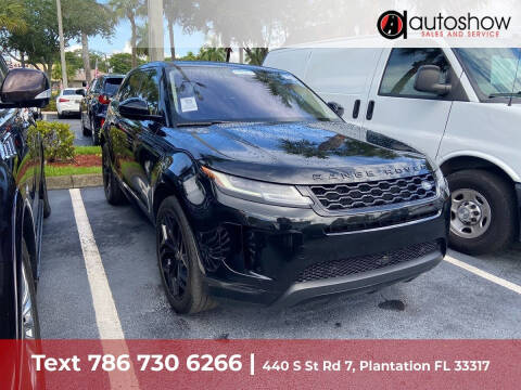 2020 Land Rover Range Rover Evoque for sale at AUTOSHOW SALES & SERVICE in Plantation FL