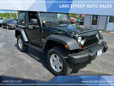 2012 Jeep Wrangler for sale at Lake Effect Auto Sales in Chardon OH
