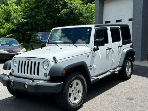 2016 Jeep Wrangler Unlimited for sale at Smithfield Classic Cars & Auto Sales, LLC in Smithfield RI