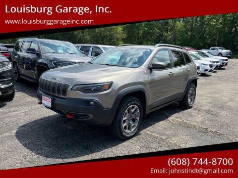 2020 Jeep Cherokee for sale at Louisburg Garage, Inc. in Cuba City WI