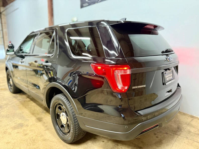 2018 Ford Explorer Police Interceptor Utility