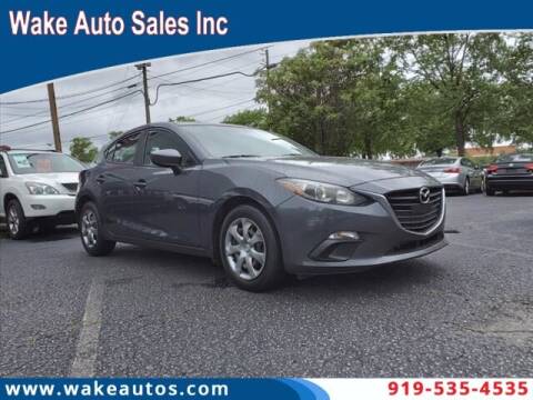 2016 Mazda MAZDA3 for sale at Wake Auto Sales Inc in Raleigh NC