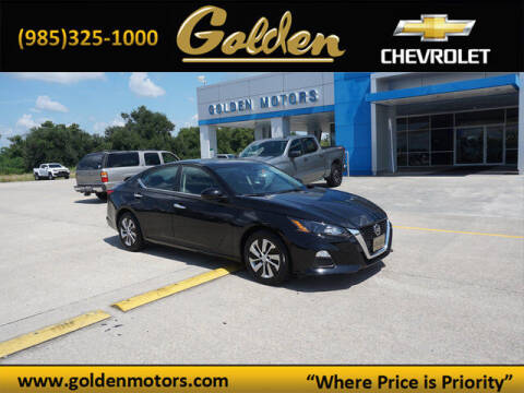 2022 Nissan Altima for sale at GOLDEN MOTORS in Cut Off LA