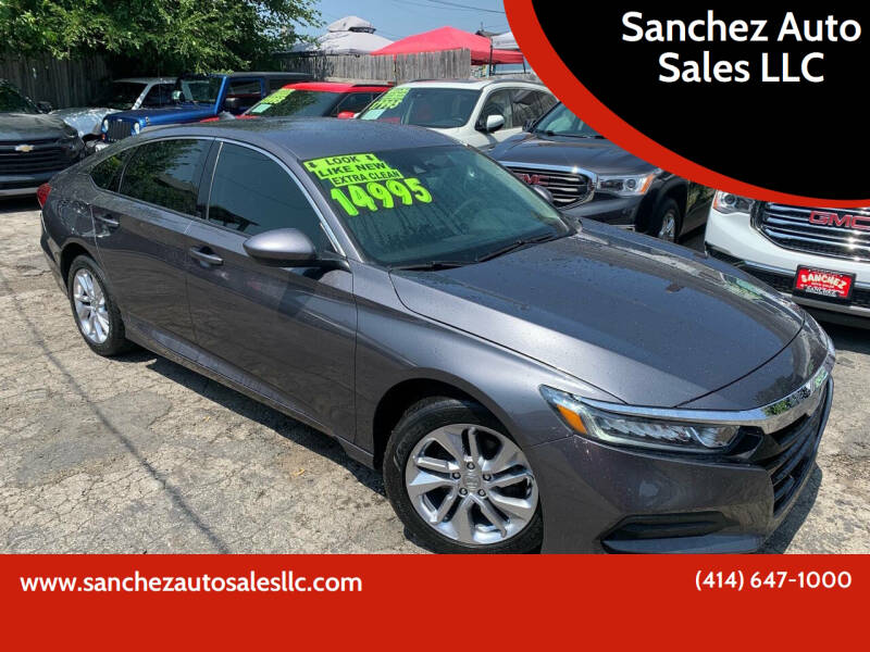 2020 Honda Accord for sale at Sanchez Auto Sales LLC in Milwaukee WI