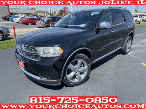 2012 Dodge Durango for sale at Your Choice Autos - Joliet in Joliet IL