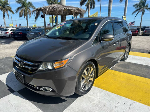 2014 Honda Odyssey for sale at D&S Auto Sales, Inc in Melbourne FL