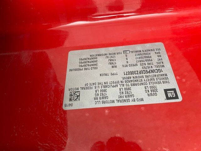 2015 Chevrolet Silverado 1500