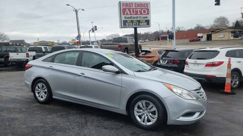 2011 Hyundai Sonata for sale at FIRST CHOICE AUTO in Middletown OH