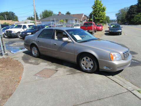 2001 Cadillac DeVille for sale at Car Link Auto Sales LLC in Marysville WA