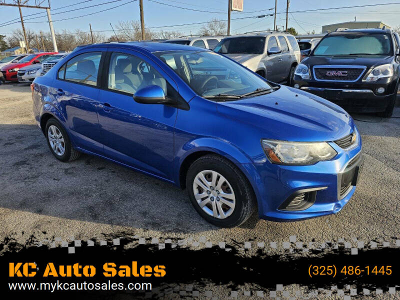 2017 Chevrolet Sonic for sale at KC Auto Sales in San Angelo TX