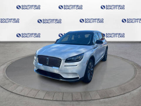 2020 Lincoln Corsair for sale at SOUTHFIELD QUALITY CARS in Detroit MI