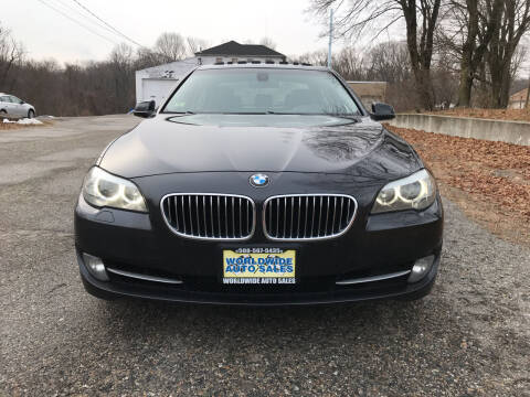 2012 BMW 5 Series for sale at Worldwide Auto Sales in Fall River MA