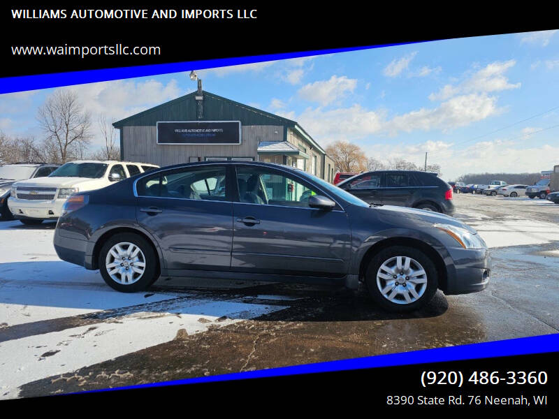 2010 Nissan Altima for sale at WILLIAMS AUTOMOTIVE AND IMPORTS LLC in Neenah WI