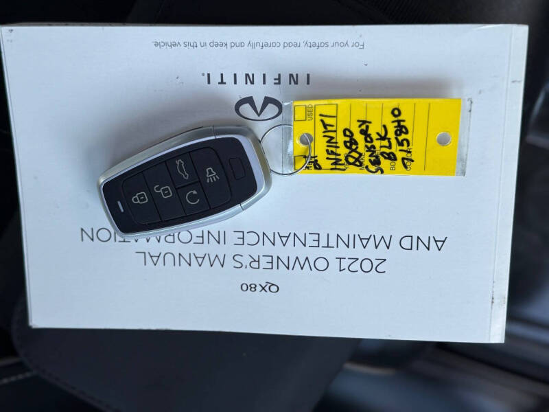 2021 Infiniti QX80 Sensory