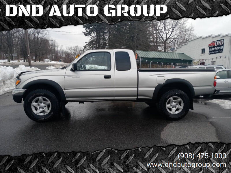 2002 Toyota Tacoma for sale at DND AUTO GROUP in Belvidere NJ