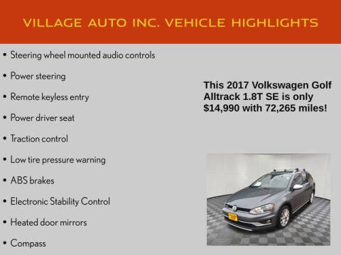 2017 Volkswagen Golf Alltrack TSI SEL 4Motion