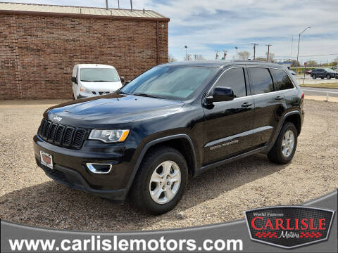 2017 Jeep Grand Cherokee for sale at Carlisle Motors in Lubbock TX