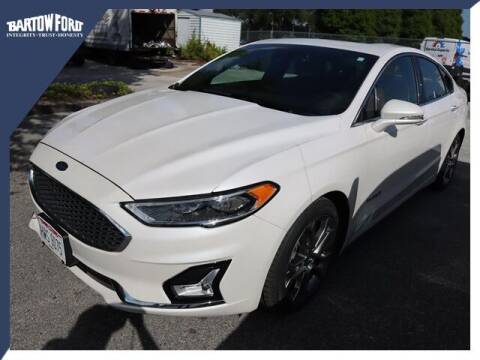 2019 Ford Fusion Hybrid for sale at BARTOW FORD CO. in Bartow FL
