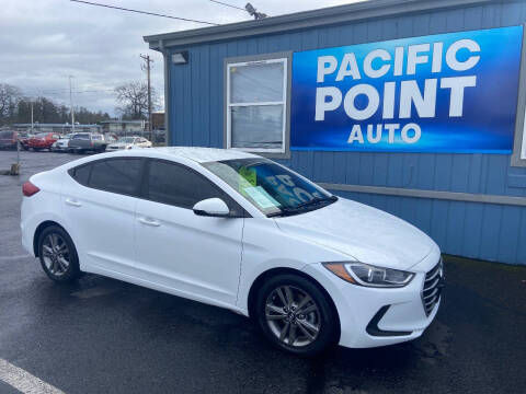 2017 Hyundai Elantra for sale at Pacific Point Auto Sales in Lakewood WA