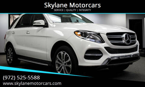 2016 Mercedes-Benz GLE for sale at Skylane Motorcars in Carrollton TX