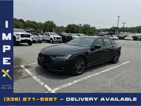 2021 Acura TLX for sale at Impex Auto Sales in Greensboro NC