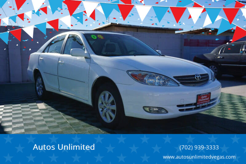 2004 Toyota Camry for sale at Autos Unlimited in Las Vegas NV