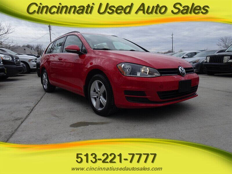 2015 Volkswagen Golf SportWagen for sale at Cincinnati Used Auto Sales in Cincinnati OH