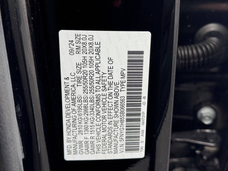 2025 Honda Pilot Elite