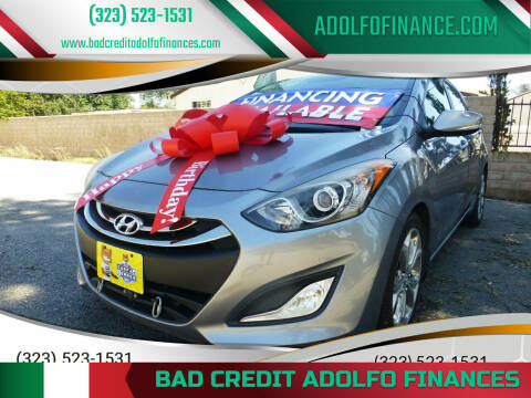 2013 Hyundai Elantra GT for sale at Bad Credit Adolfo Finances in Sun Valley CA