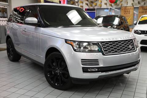 2013 Land Rover Range Rover for sale at Windy City Motors in Chicago IL