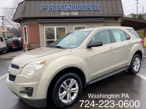 2012 Chevrolet Equinox for sale at Premiere Auto Sales in Washington PA