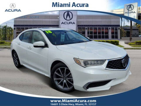 2018 Acura TLX for sale at MIAMI ACURA in Miami FL