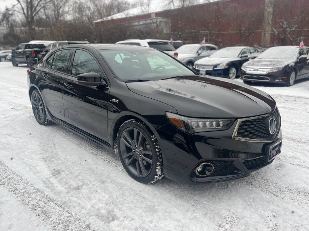 2018 Acura TLX for sale at Whi-Con Auto Brokers in Shakopee, MN