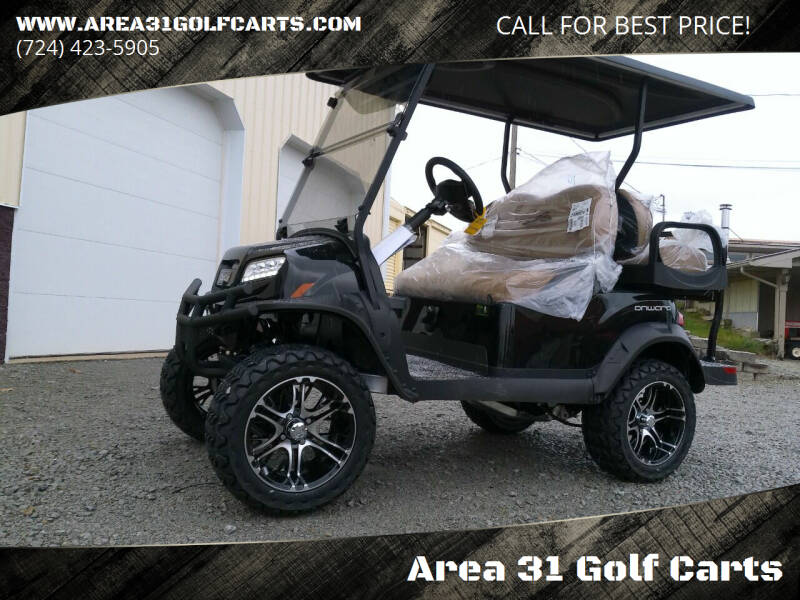 2023 Club Car Onward 4 Pass GAS EFI BT SOUND for sale at Area 31 Golf Carts - Gas 4 Passenger in Acme PA