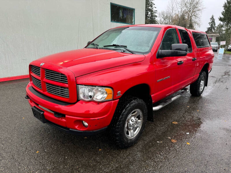 Used 2003 Dodge Ram 2500 Pickup ST with VIN 3D7KU28663G743463 for sale in Kirkland, WA