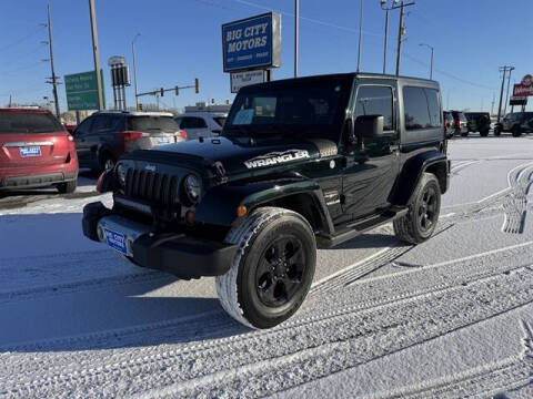 2012 Jeep Wrangler for sale at Big City Motors - 12th Street Auto Mart in Sioux Falls SD