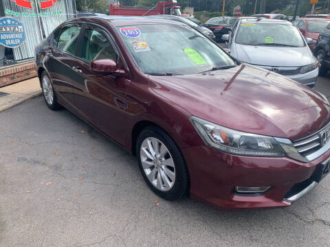 2013 Honda Accord for sale at CAR CORNER RETAIL SALES in Manchester CT
