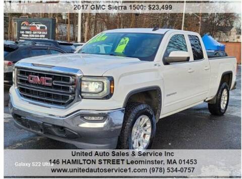 2017 GMC Sierra 1500 for sale at United Auto Sales & Service Inc in Leominster MA