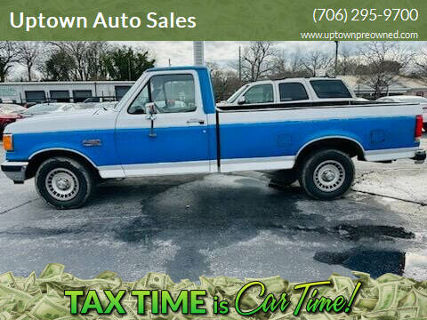 1989 Ford F-150 for sale at Uptown Auto Sales in Rome GA