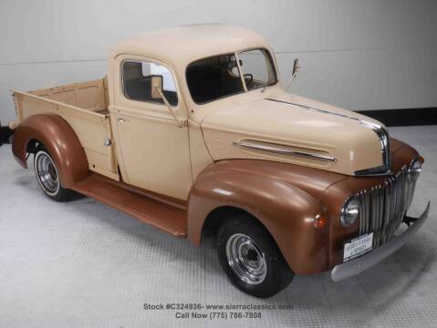 1946 Ford F-100 for sale at Sierra Classics & Imports in Reno NV