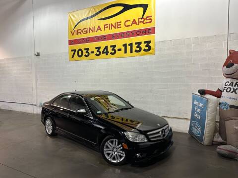 2008 Mercedes-Benz C-Class for sale at Virginia Fine Cars in Chantilly VA