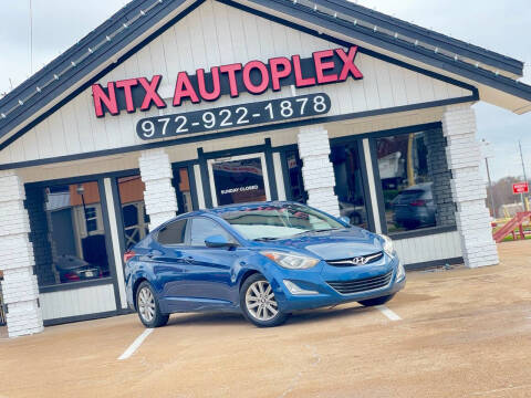 2016 Hyundai Elantra for sale at NTX Autoplex in Garland TX