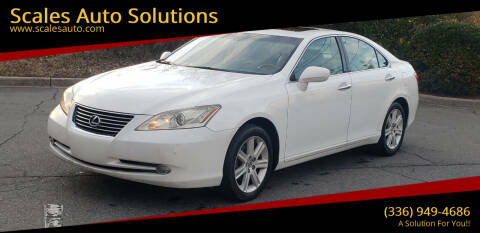 2008 Lexus ES 350 for sale at Scales Auto Solutions in Madison NC