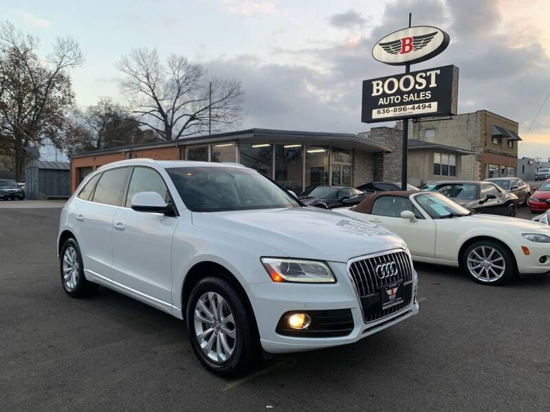 2015 Audi Q5 for sale at BOOST AUTO SALES in Saint Louis MO
