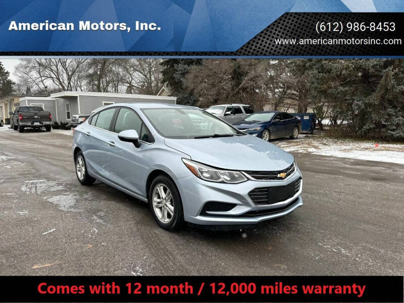 2017 Chevrolet Cruze for sale at American Motors, Inc. in Farmington MN