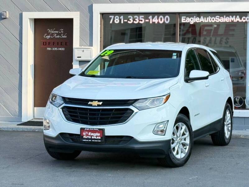 Used 2019 Chevrolet Equinox LT with VIN 3GNAXUEVXKS519409 for sale in Holbrook, MA