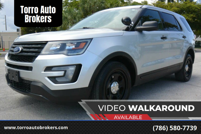 2019 Ford Explorer for sale at Torro Auto Brokers in Miami FL
