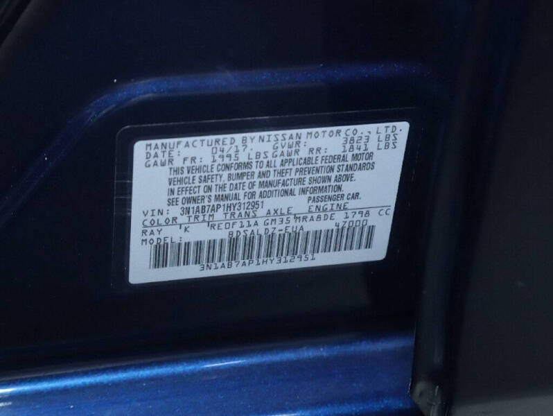 2017 Nissan Sentra SV