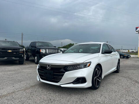 2021 Honda Accord for sale at CarzLot, Inc in Richardson TX