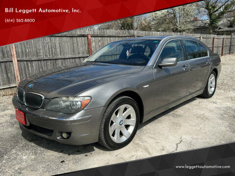 2008 BMW 7 Series for sale at Bill Leggett Automotive, Inc. in Columbus OH